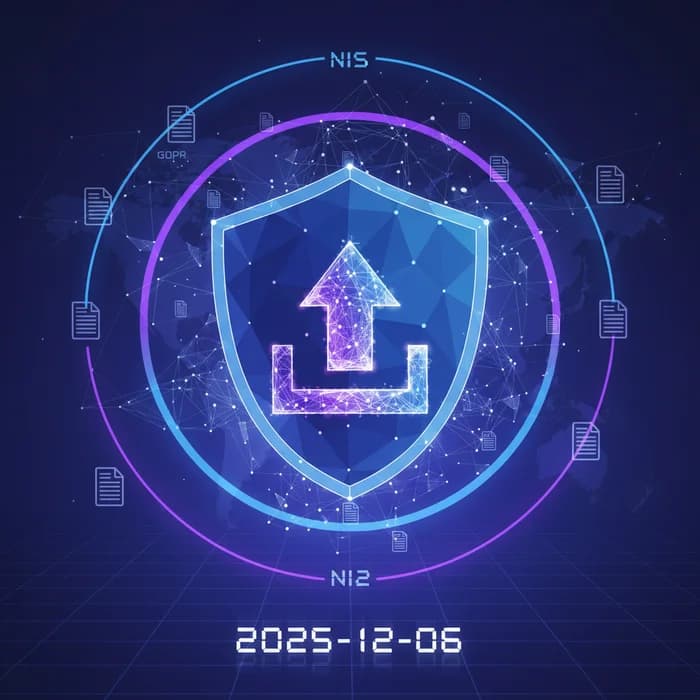 Secure Document Uploads: GDPR & NIS2 Compliance Guide (2025-12-06)